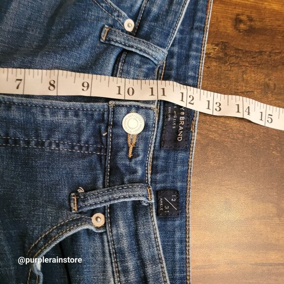 Lucky Brand Jeans 12 Skiny Ankle Bridgette High Rise Tummy Control Medium Wash - Picture 10 of 13